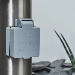 hofstein Borne lumineuse Tunes Nickel mat, 1 lumière