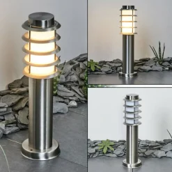 hofstein Borne lumineuse Tunes Nickel mat, 1 lumière