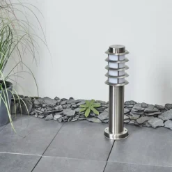 hofstein Borne lumineuse Tunes Nickel mat, 1 lumière