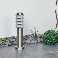 hofstein Borne lumineuse Tunes Nickel mat, 1 lumière