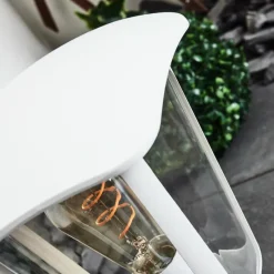 Luminaires Rustiques-hofstein Borne lumineuse Venneshamm Blanc, 1 lumière