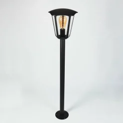 Luminaires Rustiques-hofstein Borne lumineuse Venneshamm Noir, 1 lumière