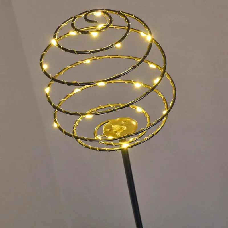 Luminaires Rustiques-hofstein Borne lumineuse Zermatt LED Argenté, 28 lumières