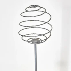 Luminaires Rustiques-hofstein Borne lumineuse Zermatt LED Argenté, 28 lumières