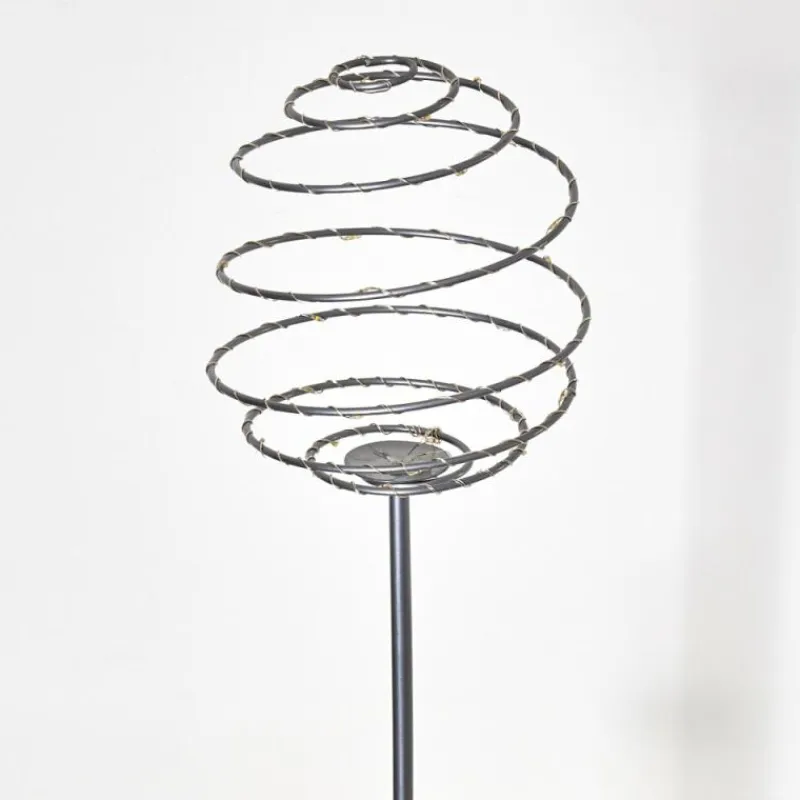 Luminaires Rustiques-hofstein Borne lumineuse Zermatt LED Argenté, 28 lumières