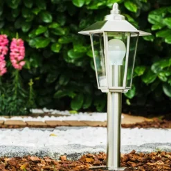 hofstein Borne Moskau Acier inoxydable, 1 lumière