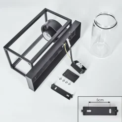 hofstein Boucinho Lampe murale d´extérieur Noir, 1 lumière