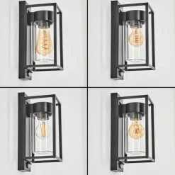 hofstein Boucinho Lampe murale d´extérieur Clair, 1 lumière, Détecteur de mouvement