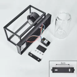 hofstein Boucinho Lampe murale d´extérieur Clair, 1 lumière, Détecteur de mouvement