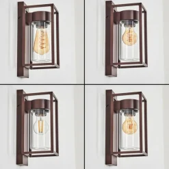 hofstein Boucinho Lampe murale d´extérieur Rouille, 1 lumière