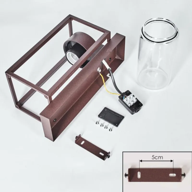 hofstein Boucinho Lampe murale d´extérieur Rouille, 1 lumière