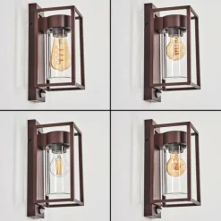 hofstein Boucinho Lampe murale d´extérieur Rouille, 1 lumière, Détecteur de mouvement