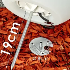 hofstein Boule lumineuse Arslev Blanc, 1 lumière