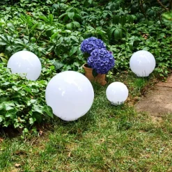 hofstein boule lumineuse Campinas LED Noir, Blanc, 1 lumière