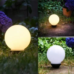 hofstein boule lumineuse Campinas LED Noir, Blanc, 1 lumière