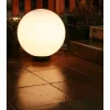 hofstein Boule lumineuse de jardin 40 cm Blanc, 1 lumière