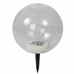 Lampes À Boules-Luminaires Globo Lighting boule lumineuse Globo Solar LED Noir, 30 lumières