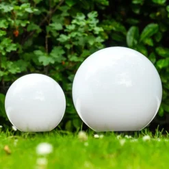 Lampes À Boules-hofstein Boule lumineuse Miau Blanc, 2 lumières