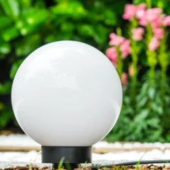 hofstein Boule lumineuse Miau Blanc, 1 lumière