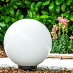 hofstein Boule lumineuse Miau Blanc, 1 lumière
