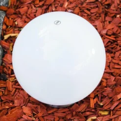 hofstein boule lumineuse Solar LED Acier inoxydable, 2 lumières