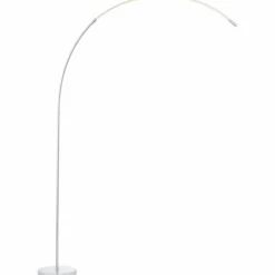 Lampes Industrielles-Luminaires Brilliant Bow Lampadaire LED Argenté, 1 lumière