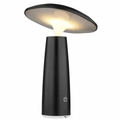 Luminaires Globo Lighting Bowie Lampe à poser LED Noir, Blanc, 1 lumière* Lampes À Poser