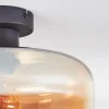 hofstein Boza Plafonnier Ambre, 1 lumière