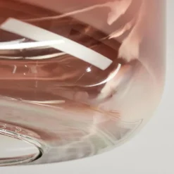 hofstein Boza Plafonnier, Boule lumineuse Clair, Cuivré, 1 lumière