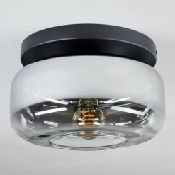 hofstein Boza Plafonnier, Boule lumineuse Chrome, Clair, 1 lumière