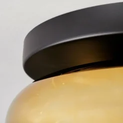 hofstein Boza Plafonnier, Boule lumineuse Or, Clair, 1 lumière