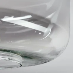 hofstein Boza Plafonnier, Boule lumineuse Clair, Fumé, 1 lumière