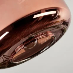 hofstein Boza Plafonnier, Boule lumineuse Cuivré, 1 lumière