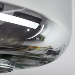 hofstein Boza Plafonnier, Boule lumineuse Fumé, 1 lumière