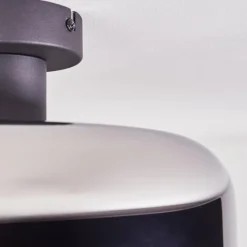 Suspension Verre Fumé-hofstein Boza Plafonnier Chrome, Fumé, 1 lumière