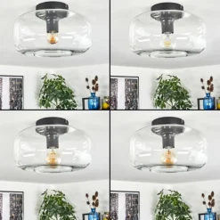 hofstein Boza Plafonnier Clair, 1 lumière