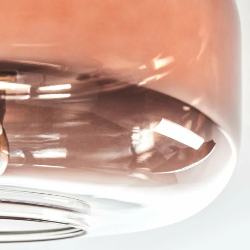 hofstein Boza Plafonnier Clair, Cuivré, 1 lumière