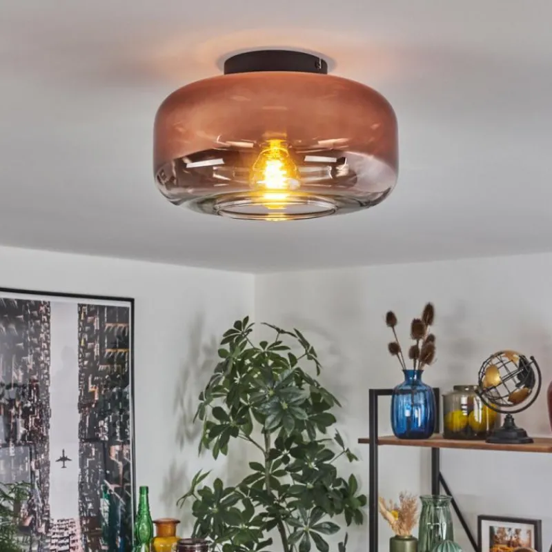 hofstein Boza Plafonnier Clair, Cuivré, 1 lumière