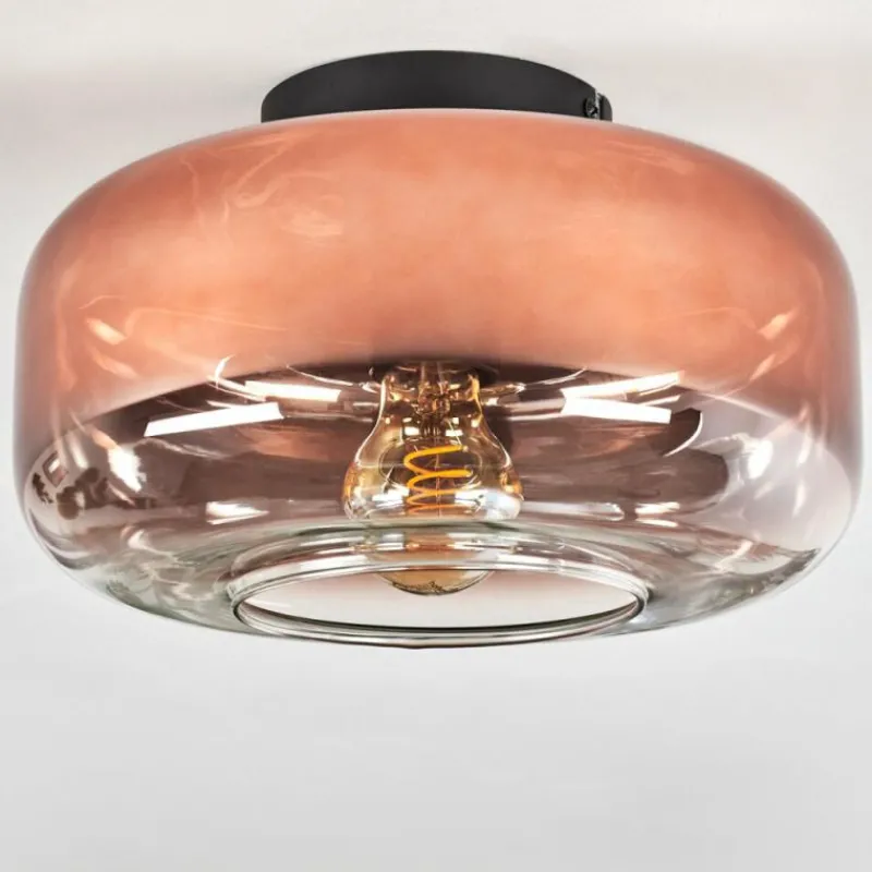 hofstein Boza Plafonnier Clair, Cuivré, 1 lumière