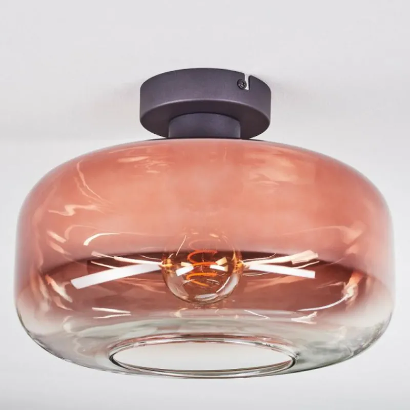 hofstein Boza Plafonnier Clair, Cuivré, 1 lumière