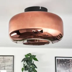 hofstein Boza Plafonnier Cuivré, 1 lumière