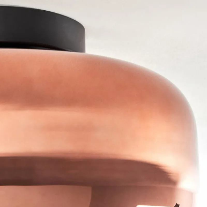 hofstein Boza Plafonnier Cuivré, 1 lumière