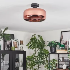 hofstein Boza Plafonnier Cuivré, 1 lumière