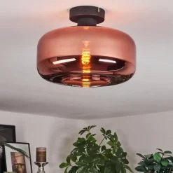 hofstein Boza Plafonnier Cuivré, 1 lumière