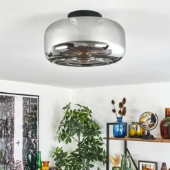 hofstein Boza Plafonnier Fumé, 1 lumière