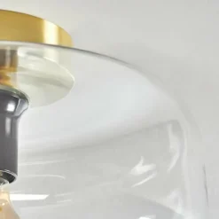 hofstein Boza Plafonnier Laiton, 1 lumière