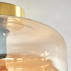 hofstein Boza Plafonnier Laiton, 1 lumière