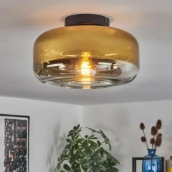 hofstein Boza Plafonnier Or, Clair, 1 lumière