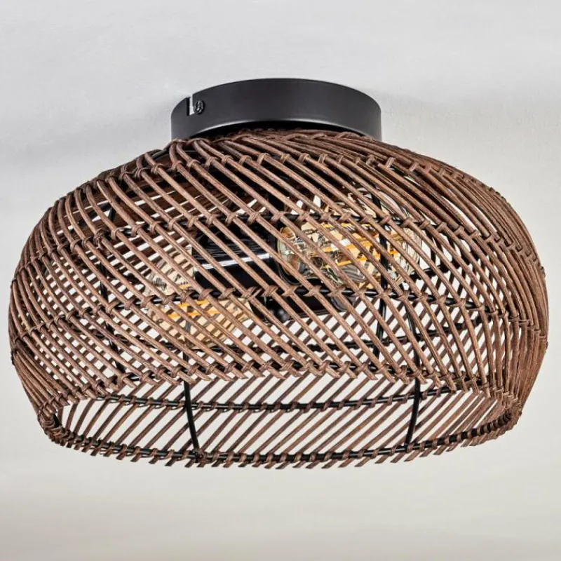 Luminaires Scandinaves-hofstein Brandala Plafonnier Noir, 2 lumières