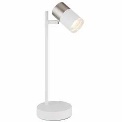 Luminaires Globo Lighting Brisbon Lampe à poser Blanc, 1 lumière* Lampes À Poser